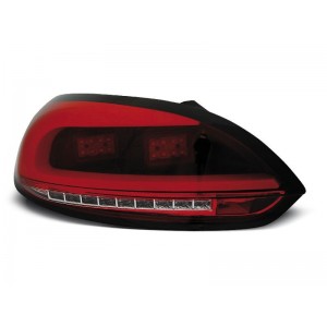 Lampy VW Scirocco III RED / WHITE LED BAR czerwono białe diodowe LDVWC1