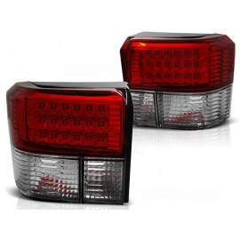 Lampy tył VW T4 Caravelle Multivan Transporter LED RED WHITE diodowe LDVW55