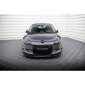Przedni Splitter / dokładka v.2 - Renault Megane GT MK3 Facelift