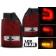 Lampy tył VW T5 10-15 RED WHITE LED BAR diodowe LDVW98 Podnoszona KLAPA