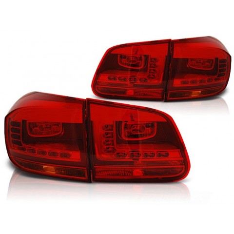Lampy tył VW Tiguan II - RED LED - diodowe LDVWD2