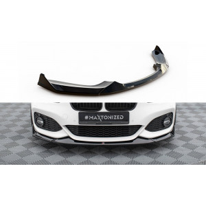 Splitter zderzaka przód V.4 - CSL look - BMW 1 F20 M-Pack Facelift / M140i