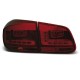 VW Tiguan II - SMOKED RED LED - diodowe LDVWD3