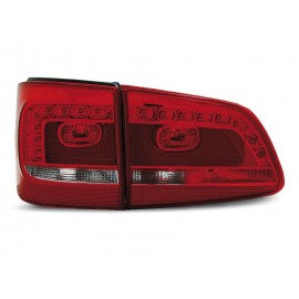 VW Touran II - RED WHITE LED - diodowe LDVWA9