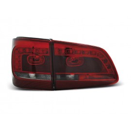 VW Touran II - SMOKED RED LED - diodowe LDVWB0