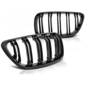 GRILL Nerki BMW F22 / F23 13- M2 look Czarny Połysk GRBM84