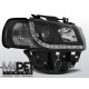 Lampy przód VW T4 Bus / Caravelle / Multivan diodowe BLACK LED LPVWB6