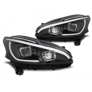 Peugeot 208 - BLACK LED - diodowe do jazdy dziennej LPPE31