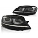 Lampy przód VW Golf 7 - LED dzienne DRL dynamiczny kierunkowskaz LPVWP6