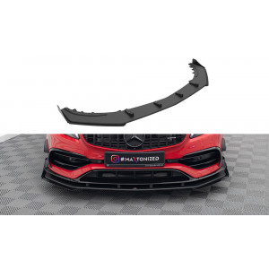 Przedni Splitter / dokładka Street Pro + FLAPS - Mercedes A45 AMG Aero W176