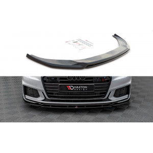 Przedni Splitter / dokładka ABS (ver.3) - Audi A6 C8 S-Line / S6 C8