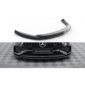 Splitter / dokładka zderzaka przód - Mercedes A35 AMG W177 Facelift