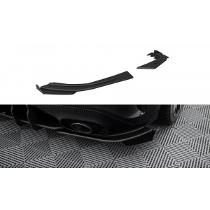 Dokładki boczne tył Street Pro + FLAPS - Mercedes A35 AMG W177 Hatchback FL