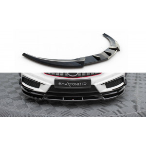 Splitter / dokładka zderzaka przód v.3 - Mercedes A45 AMG W176 2012-