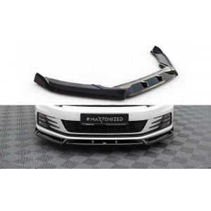 Splitter / dokładka zderzaka przód v.2 - VW Scirocco III Facelift 2014-