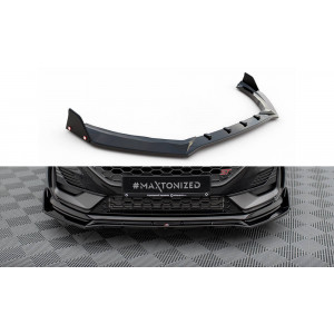 Splitter / dokładka Przód + Flaps (v.4) - Ford Fiesta ST / ST-Line Mk8 FL