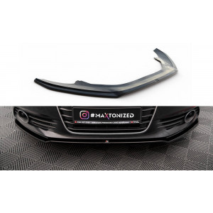 Splitter / dokładka zderzaka przód (v.1) - Audi A6 C7 Przedlift