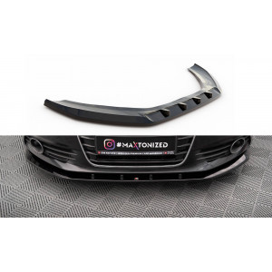Splitter / dokładka zderzaka przód (v.3) - Audi A6 C7 Przedlift