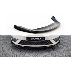 Splitter / dokładka zderzaka przód v.1 - Seat Ibiza Mk4 FR Facelift 2012-