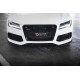 Przedni Splitter / dokładka (wer.4) - Audi RS7 Facelift