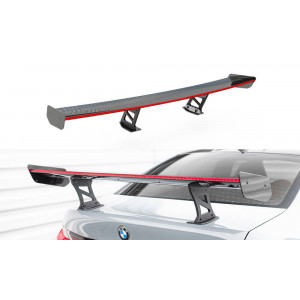 CARBON spoiler z wewnętrznymi wspornikami + LED - BMW M3 G80