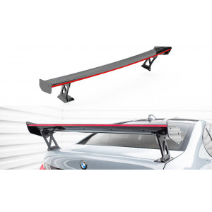 CARBON spoiler z zewnętrznymi wspornikami + LED - BMW M3 G80