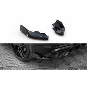 Splittery Boczne Tylnego Zderzaka V.6 + Flaps - VW Golf R Mk8