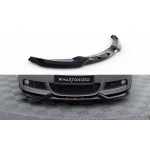 Przedni Splitter / dokładka (v.1) - BMW 1 M-Pack E82 FL