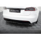 Dyfuzor / dokładka zderzaka tył v.2 - Tesla Model S Plaid Facelift