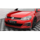 Splitter / dokładka przód (v.4) - VW Golf GTI Mk7 Facelift