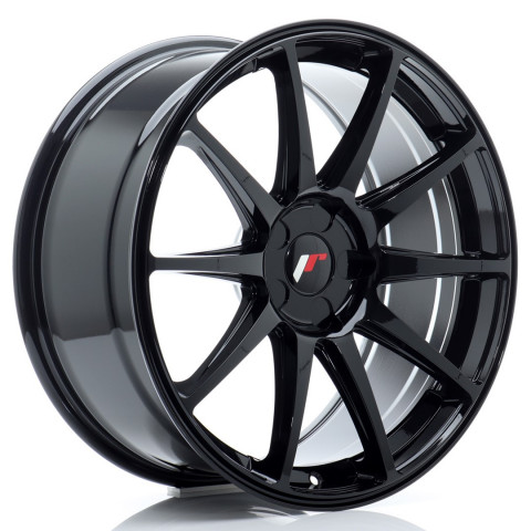 JR Wheels JR11 19x8,5 ET20-42 5H Blank Gloss Black