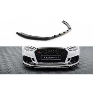 Przedni Splitter / dokładka (v.3) - Audi RS3 8V FL Sedan