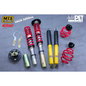 BMW E30 - gwint MTS Technik + Camber Plates - INOX Edition (45mm)