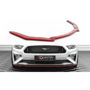 Splitter / Dokładka przód (v.2) - Ford Mustang Mk6 Facelift
