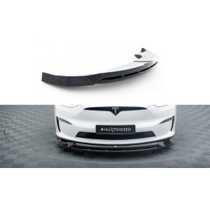 Przedni Splitter / dokładka (v.1) - Tesla Model X Mk1 Facelift