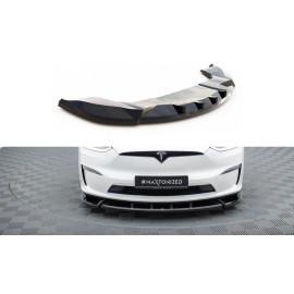 Przedni Splitter / dokładka (v.2) - Tesla Model X Mk1 Facelift