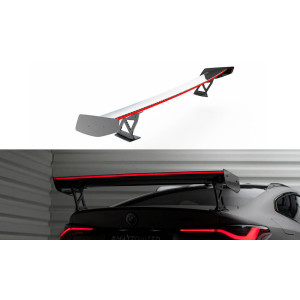 CARBON spoiler z zewnętrznymi wspornikami + LED - BMW M4 G82