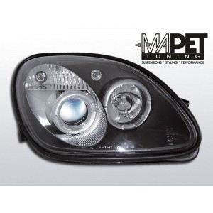 Mercedes SLK 96-00 Angel Eyes BLACK soczewki ringi LPME15