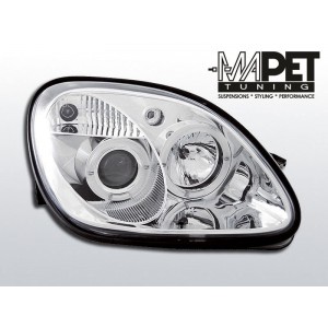 Mercedes SLK 96-00 Angel Eyes CHROM soczewki ringi LPME14