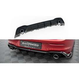 Dyfuzor Tylnego Zderzaka + Imitacje wydechu - VW Golf 8 GTE