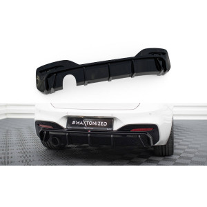 Dyfuzor Tylnego Zderzaka v.3 (1x wydech) - BMW M140i F20 Facelift