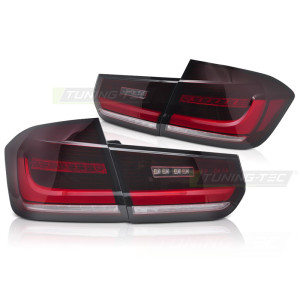 Lampy BMW F30 Red/White Led BAR Diodowe LDBMJ8