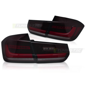 Lampy BMW F30 Red/SMOKE Led BAR Diodowe LDBMJ9
