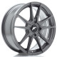 JR Wheels JR21 17x7 ET20-40 4H BLANK Hyper Gray