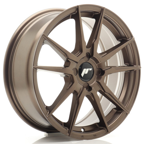 JR Wheels JR21 17x7 ET20-40 4H BLANK Matt Bronze