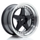 JR Wheels JR6 18x10,5 ET0-25 5H BLANK Gloss Black w/Machined Lip