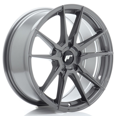 JR Wheels JR21 18x8,5 ET20-45 5H BLANK Hyper Gray