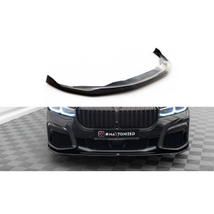 Przedni Splitter / dokładka zderzaka (V.4) - BMW 7 G11 M-Pack Facelift