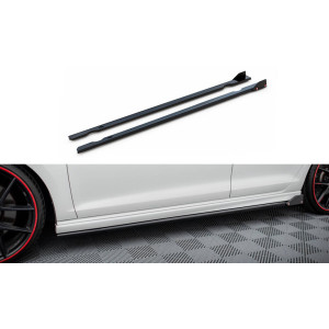 Dokładki progów (v.3) + Flaps - VW Golf VII R / R-line 2013-