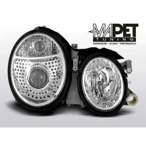 Mercedes CLK W208 clear CHROM soczewka LPME05 DEPO